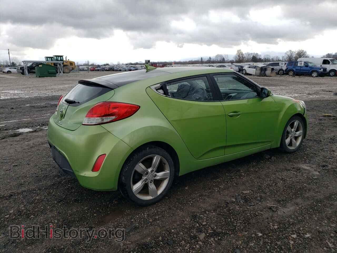 2012 HYUNDAI VELOSTER - VIN: KMHTC6AD5CU020813 - Фото 3