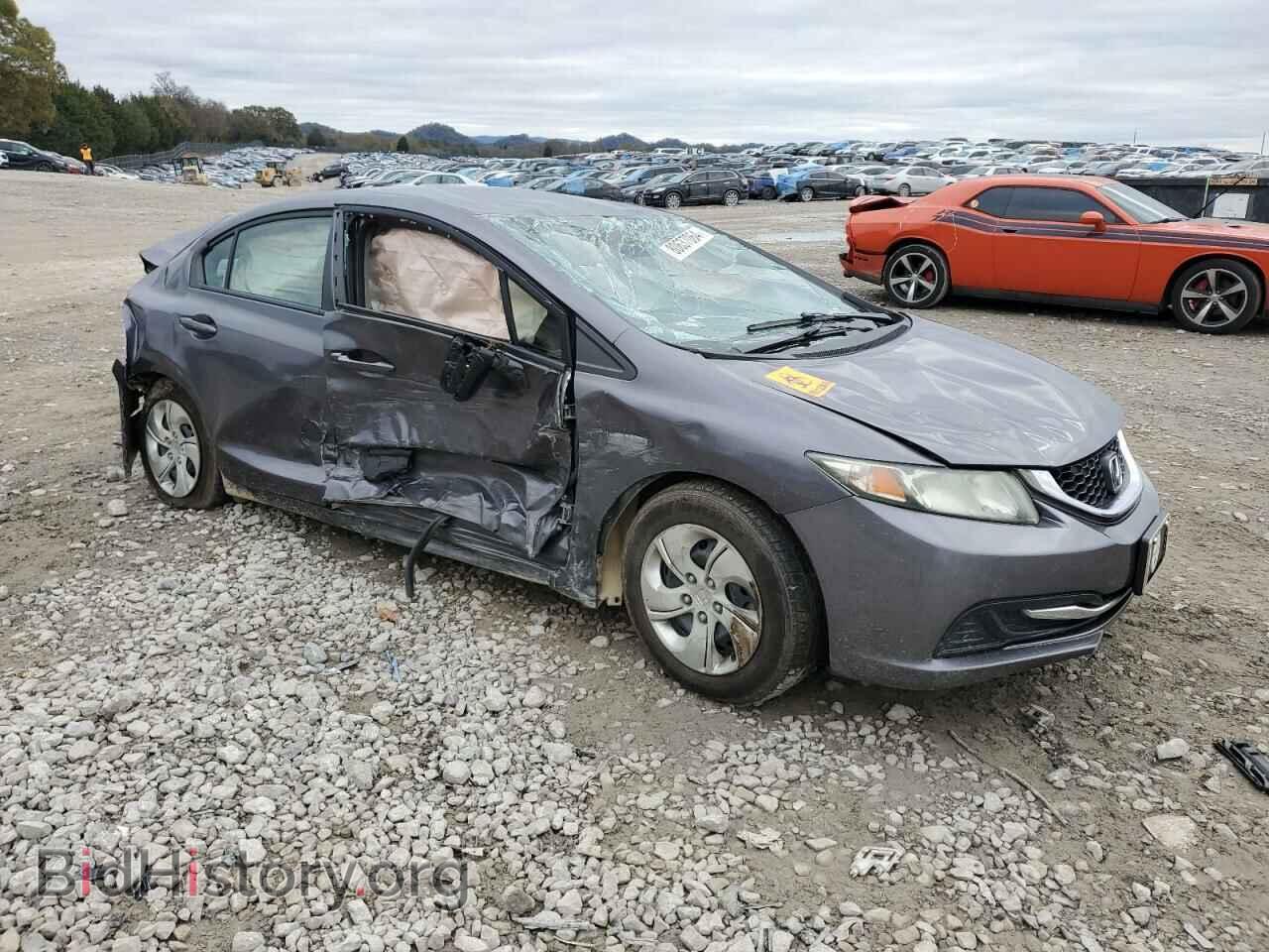 2014 HONDA CIVIC - VIN: 19XFB2F51EE076425 - Фото 4