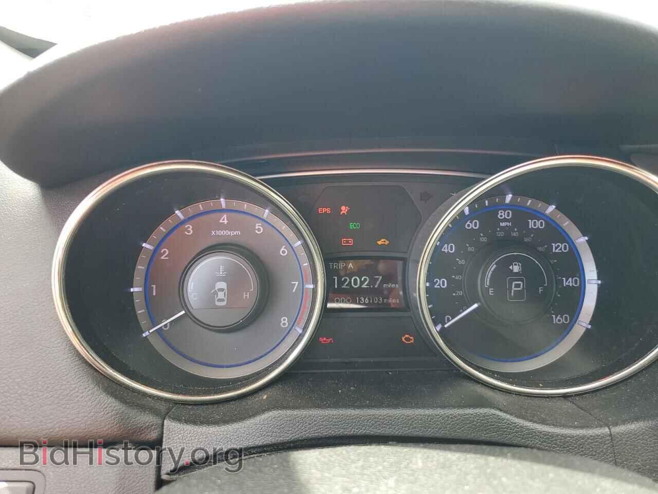 2012 HYUNDAI SONATA - VIN: 5NPEC4AC9CH425625 - Фото 9