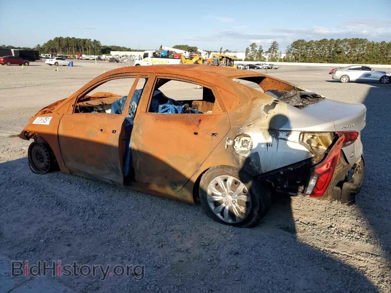 2018 HYUNDAI ACCENT - VIN: 3KPC24A3XJE011765 - Фото 2