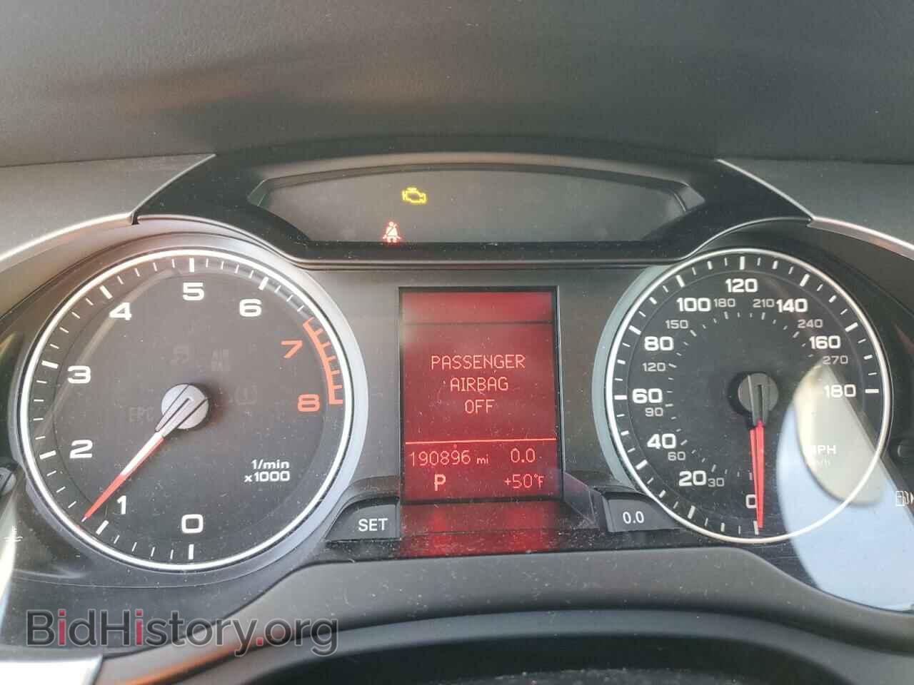 2012 AUDI A4 - VIN: WAUBFAFL8CN012898 - Фото 9