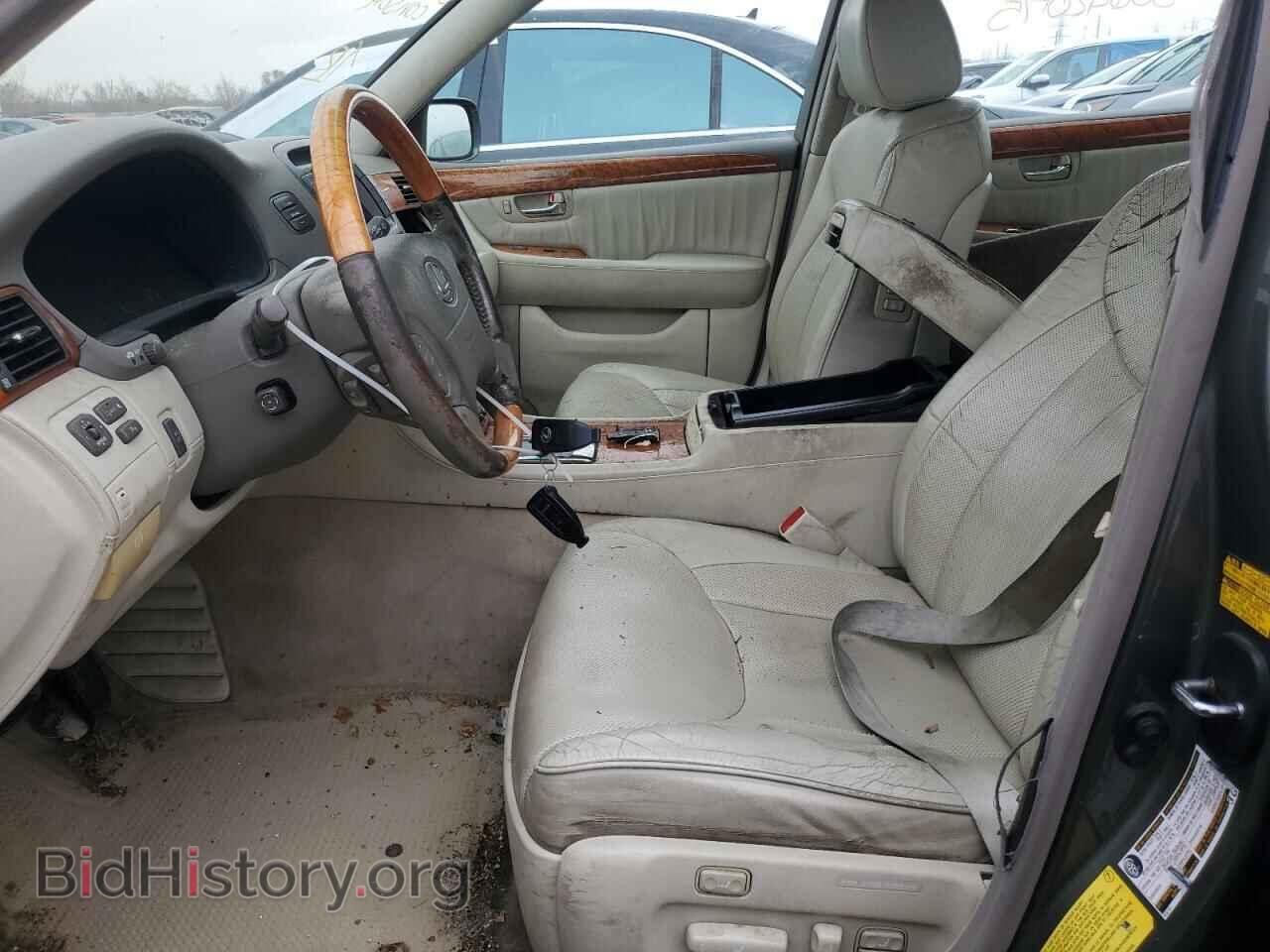 2005 LEXUS LS430 - VIN: JTHBN36F555023449 - Фото 7