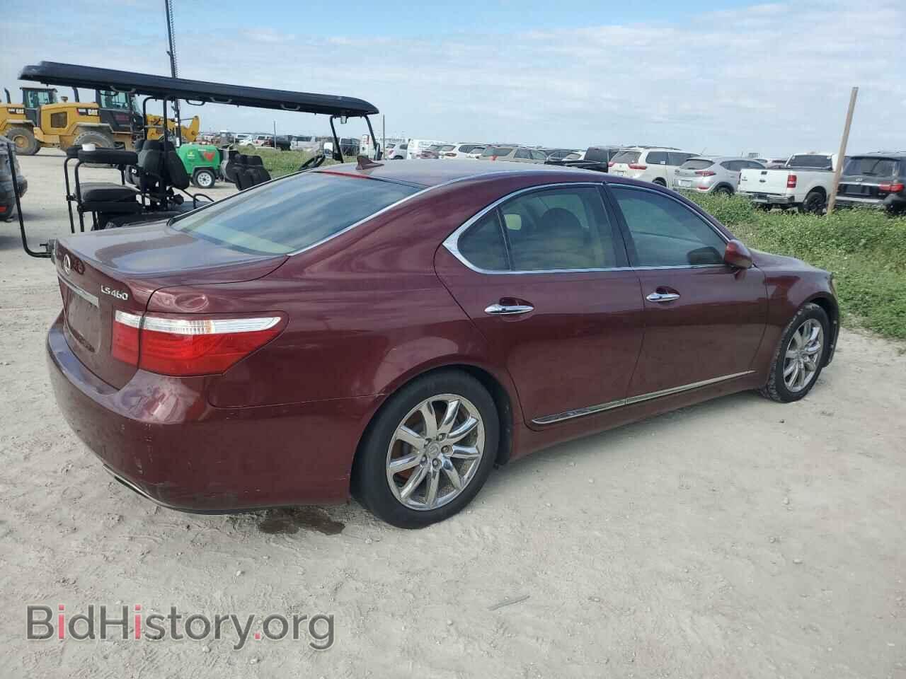 2007 LEXUS LS460 - VIN: JTHBL46F875045492 - Фото 3