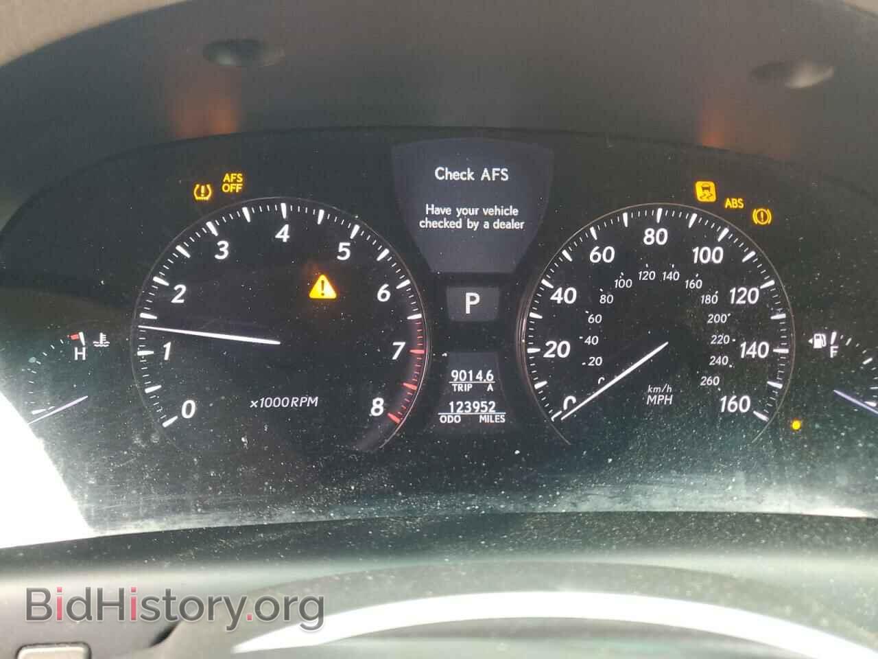 2007 LEXUS LS460 - VIN: JTHBL46F875045492 - Фото 9