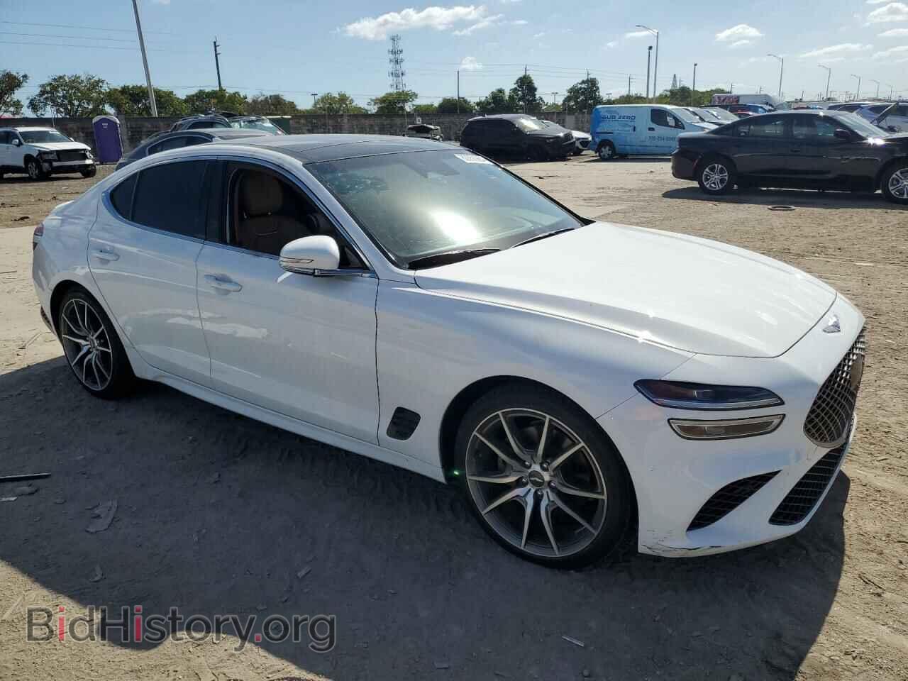 2022 GENESIS G70 BASE - VIN: KMTG34TA2NU096216 - Фото 4