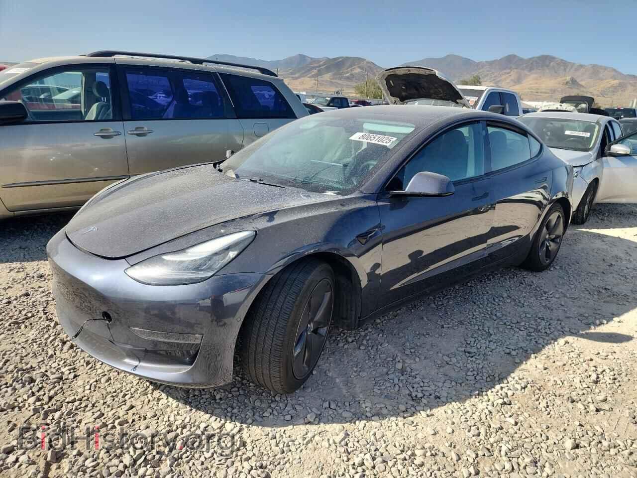 Photo 5YJ3E1EB3MF849156 - TESLA MODEL 3 2021