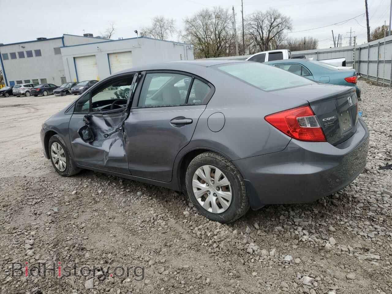 2012 HONDA CIVIC - VIN: 19XFB2F5XCE068031 - Фото 2