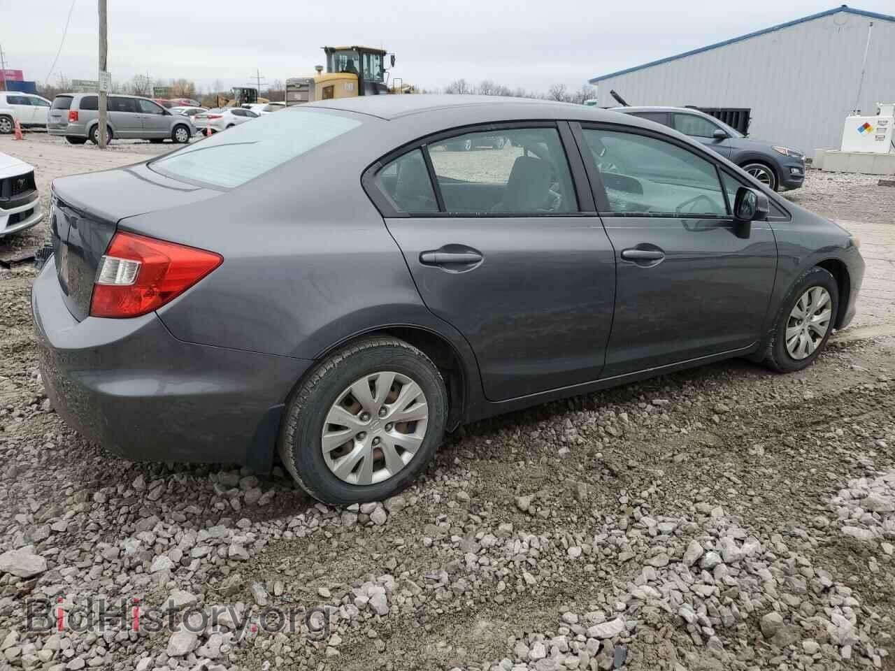 2012 HONDA CIVIC - VIN: 19XFB2F5XCE068031 - Фото 3