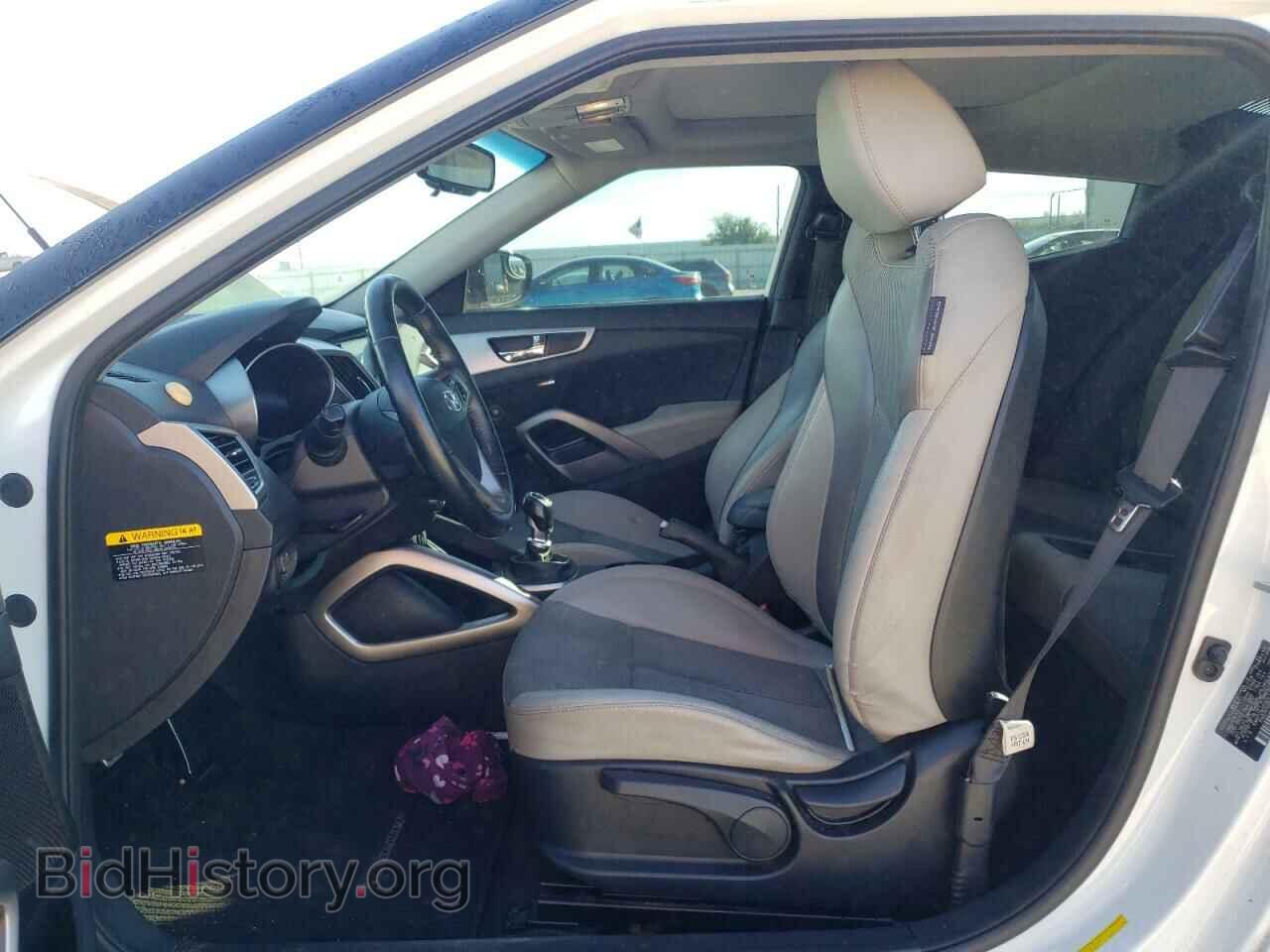 2013 HYUNDAI VELOSTER - VIN: KMHTC6AD3DU171621 - Фото 7