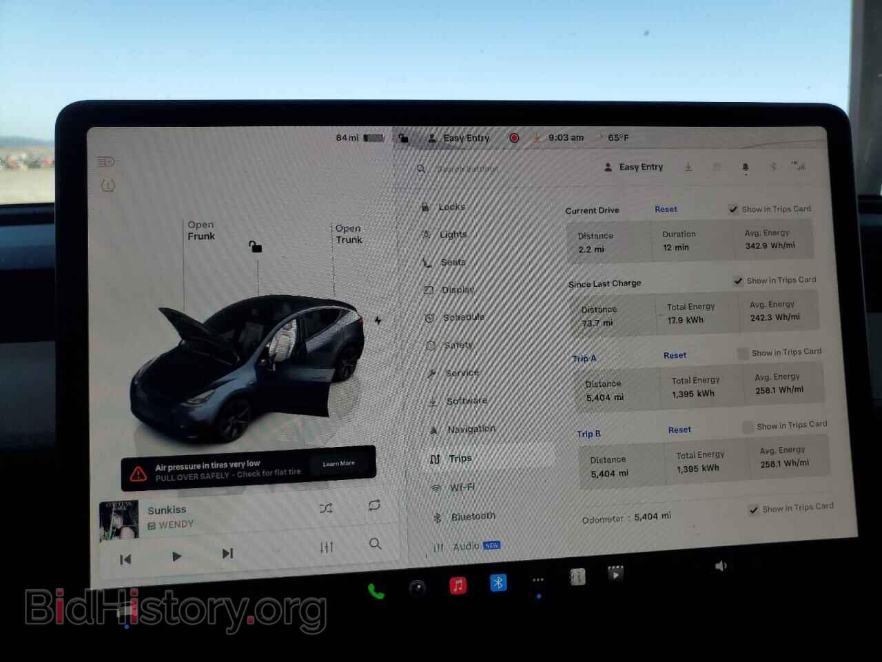2025 TESLA MODEL Y - VIN: 7SAYGDED3SF315769 - Фото 9