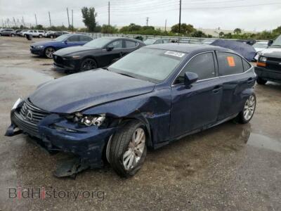 2015 Lexus IS IS 250, blue — VIN JTHBF1D24F5061046, Copart