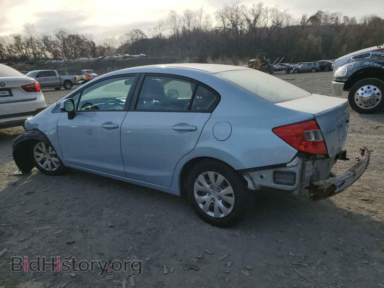 2012 HONDA CIVIC - VIN: 2HGFB2F55CH511255 - Фото 2