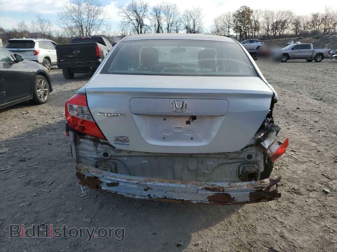 2012 HONDA CIVIC - VIN: 2HGFB2F55CH511255 - Фото 6