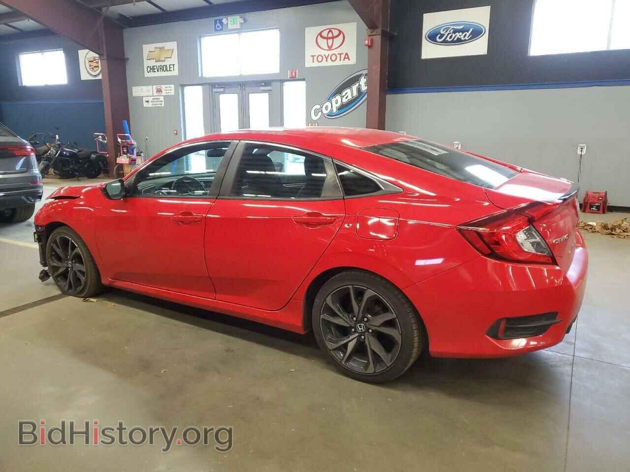 2019 HONDA CIVIC - VIN: 2HGFC2F82KH577378 - Фото 2