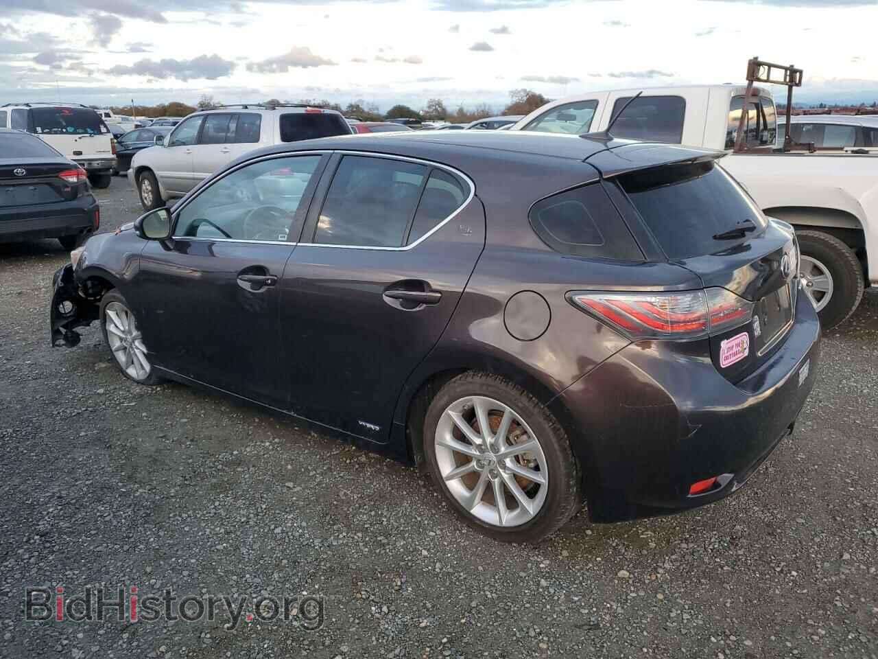 2012 LEXUS CT 200 - VIN: JTHKD5BH3C2120041 - Фото 2