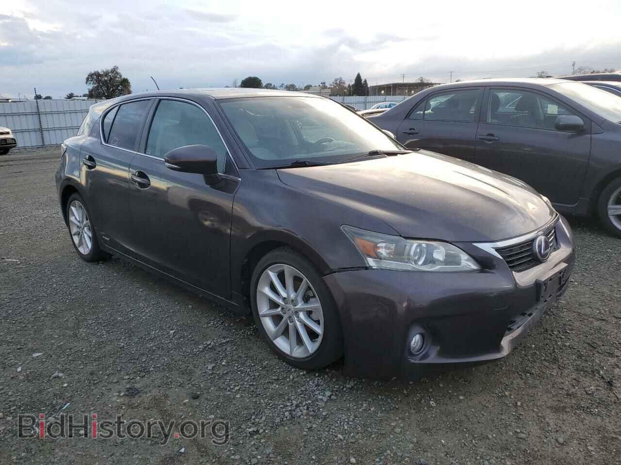 2012 LEXUS CT 200 - VIN: JTHKD5BH3C2120041 - Фото 4