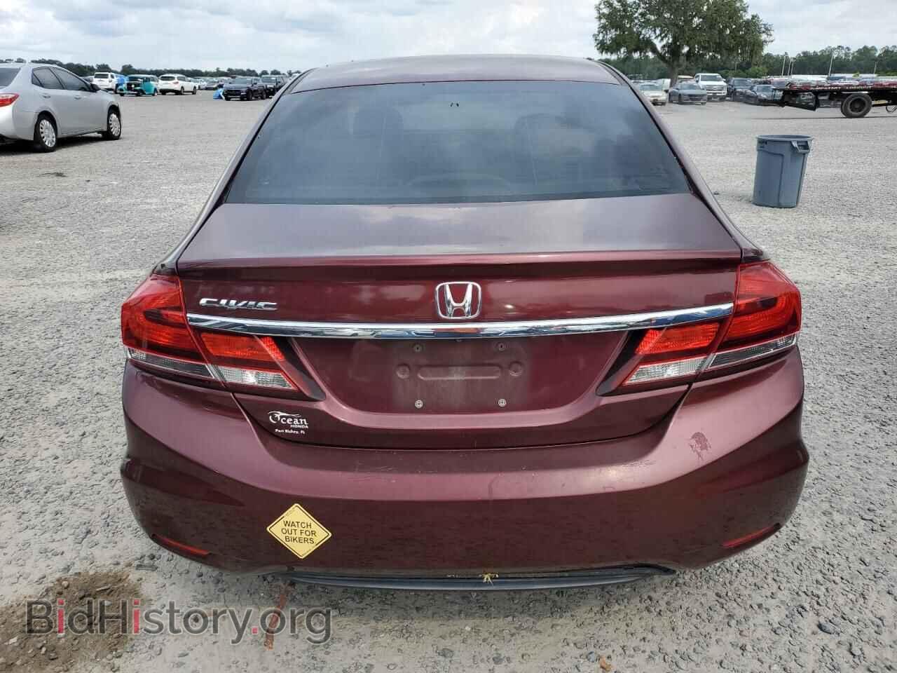 2013 HONDA CIVIC - VIN: 19XFB2F55DE063899 - Фото 6