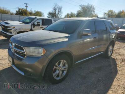 2011 Dodge DURANGO Crew, серый — VIN 1D4RD4GG1BC633696, Copart