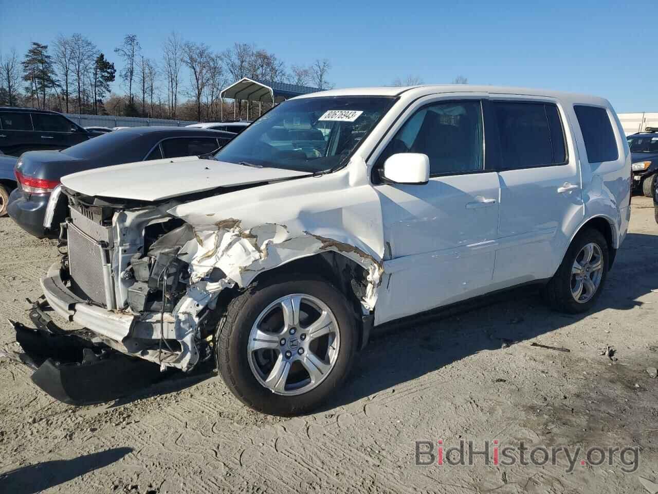 Photo 5FNYF3H68DB038496 - HONDA PILOT 2013