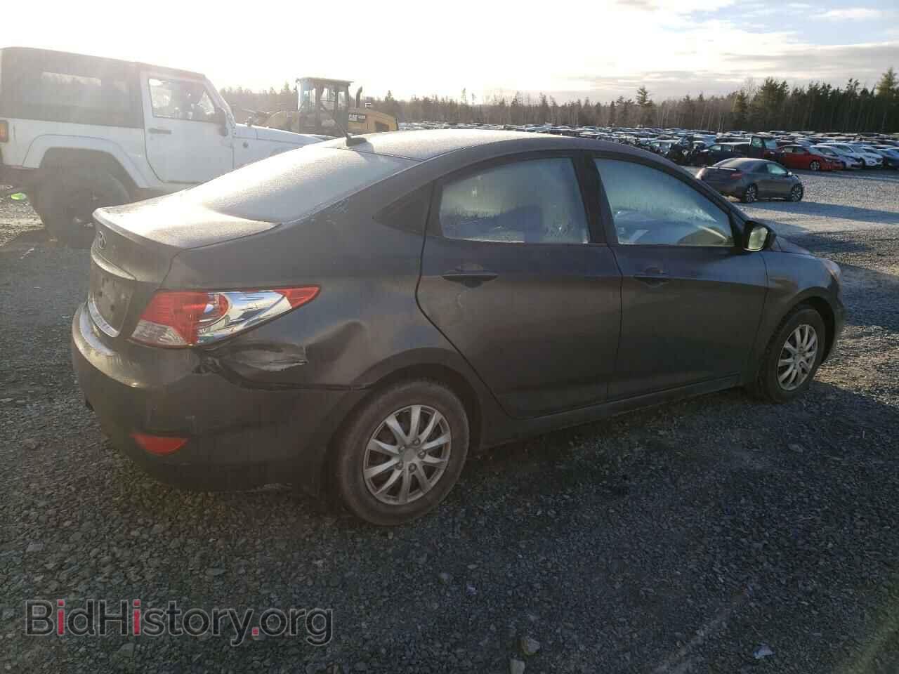 2012 HYUNDAI ACCENT - VIN: KMHCT4AE2CU187739 - Фото 3