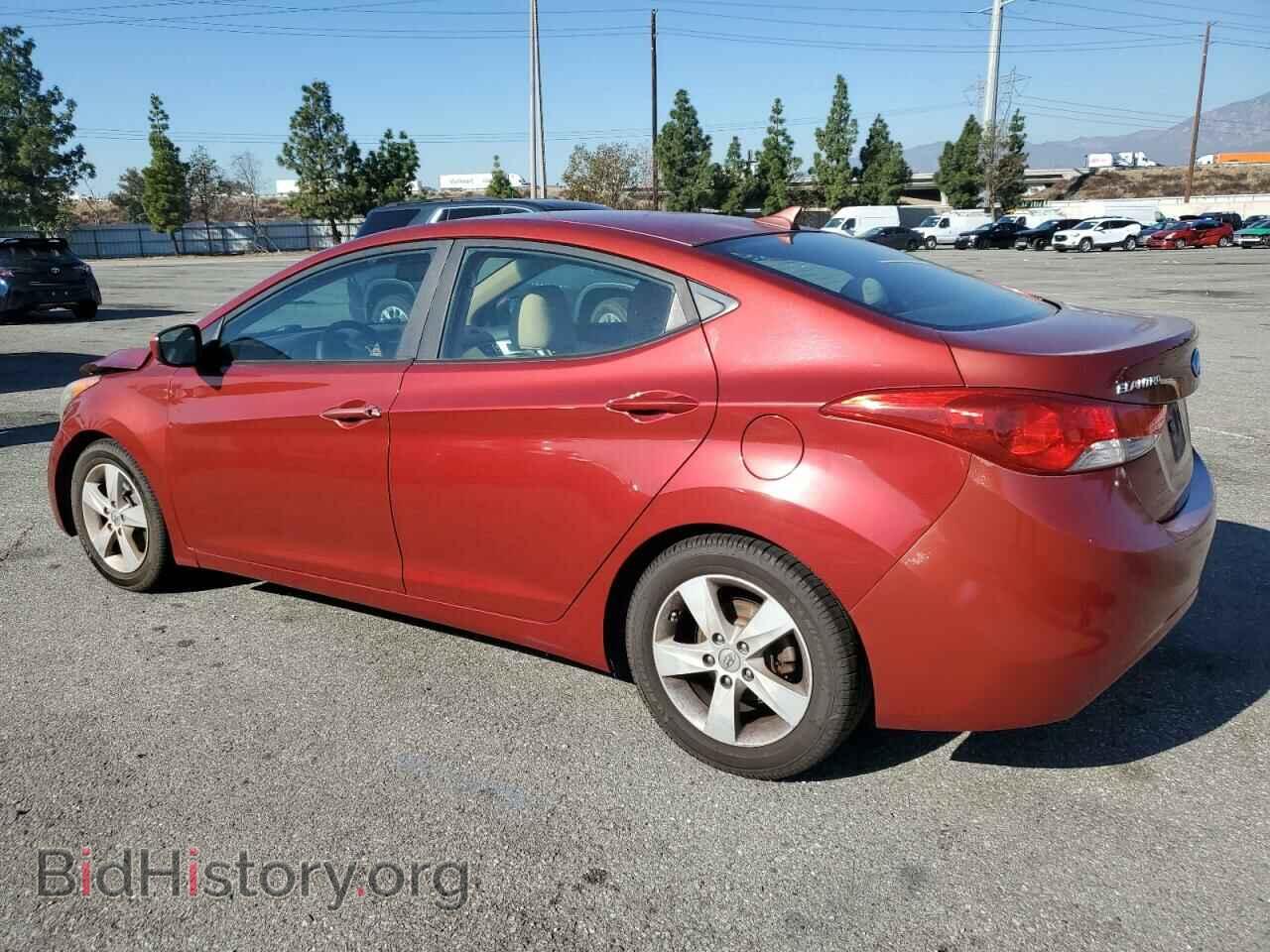 2012 HYUNDAI ELANTRA - VIN: KMHDH4AE0CU184537 - Фото 2