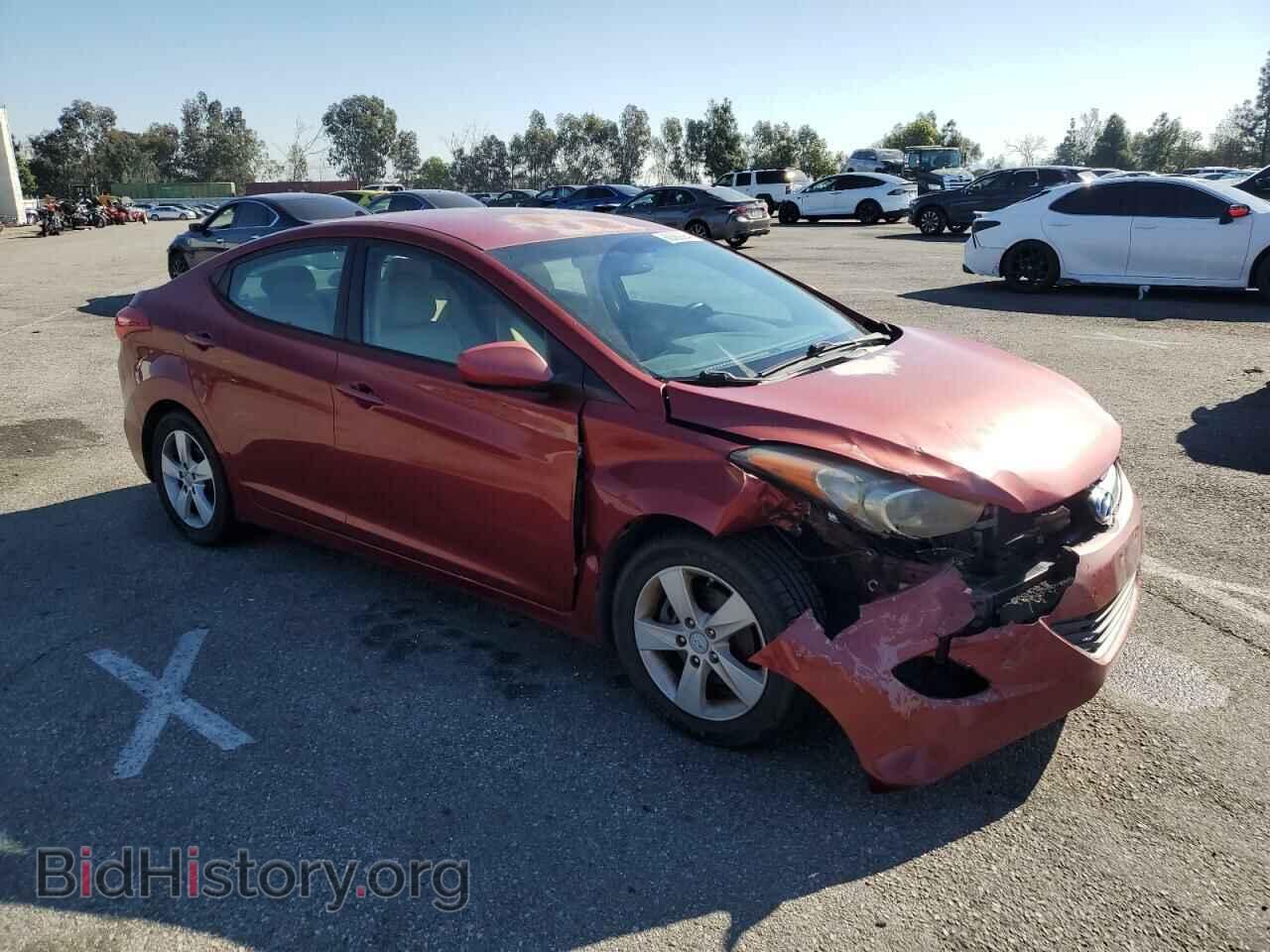 2012 HYUNDAI ELANTRA - VIN: KMHDH4AE0CU184537 - Фото 4