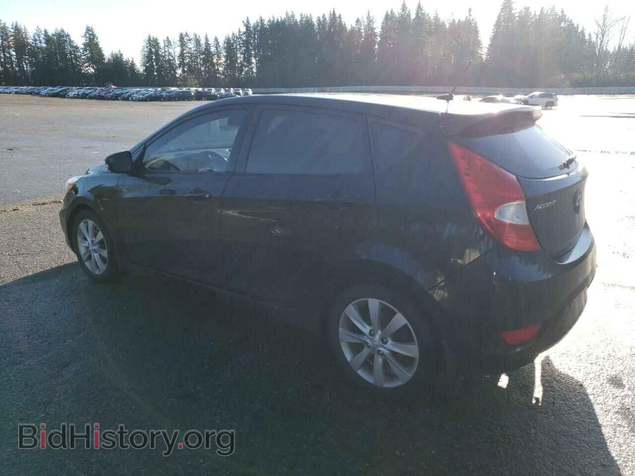 2014 HYUNDAI ACCENT - VIN: KMHCU5AE2EU175015 - Фото 2