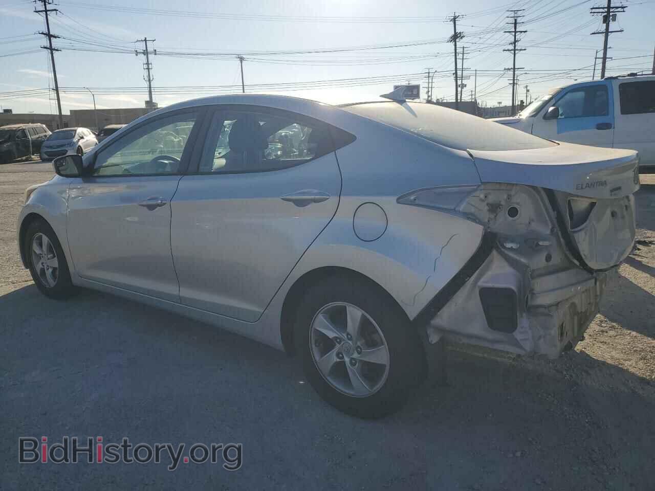 2014 HYUNDAI ELANTRA - VIN: KMHDH4AE1EU217113 - Фото 2