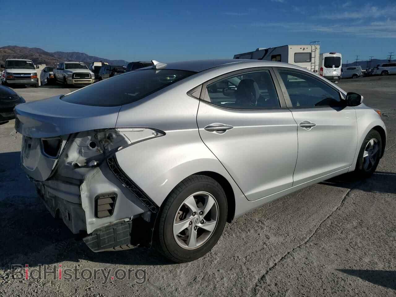 2014 HYUNDAI ELANTRA - VIN: KMHDH4AE1EU217113 - Фото 3