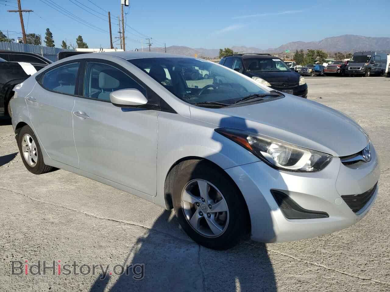 2014 HYUNDAI ELANTRA - VIN: KMHDH4AE1EU217113 - Фото 4