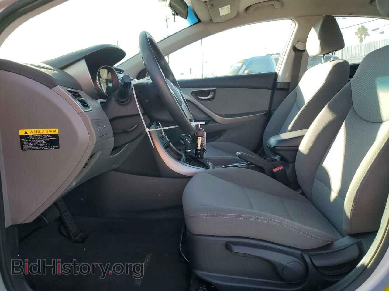 2014 HYUNDAI ELANTRA - VIN: KMHDH4AE1EU217113 - Фото 7