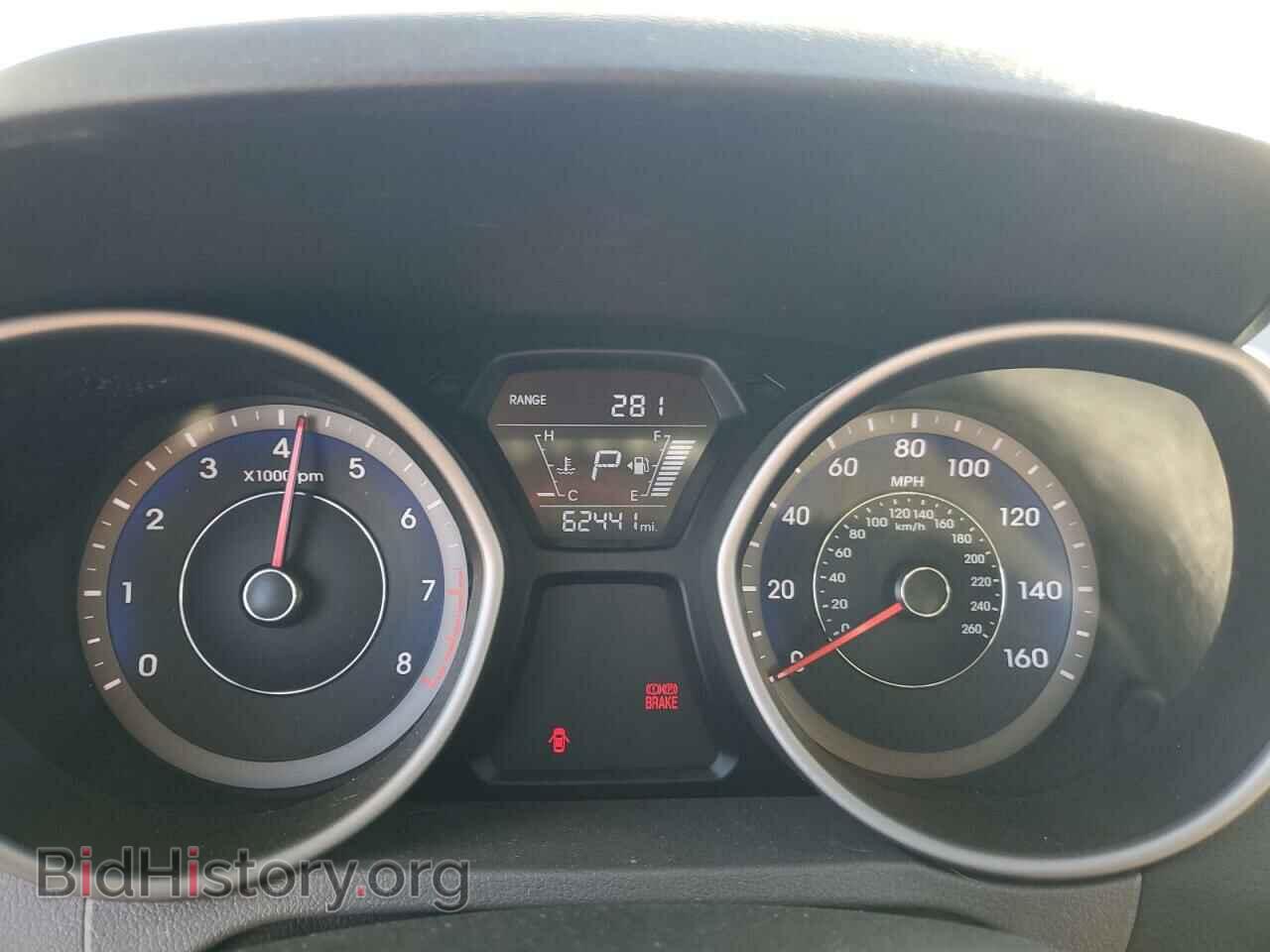 2014 HYUNDAI ELANTRA - VIN: KMHDH4AE1EU217113 - Фото 9