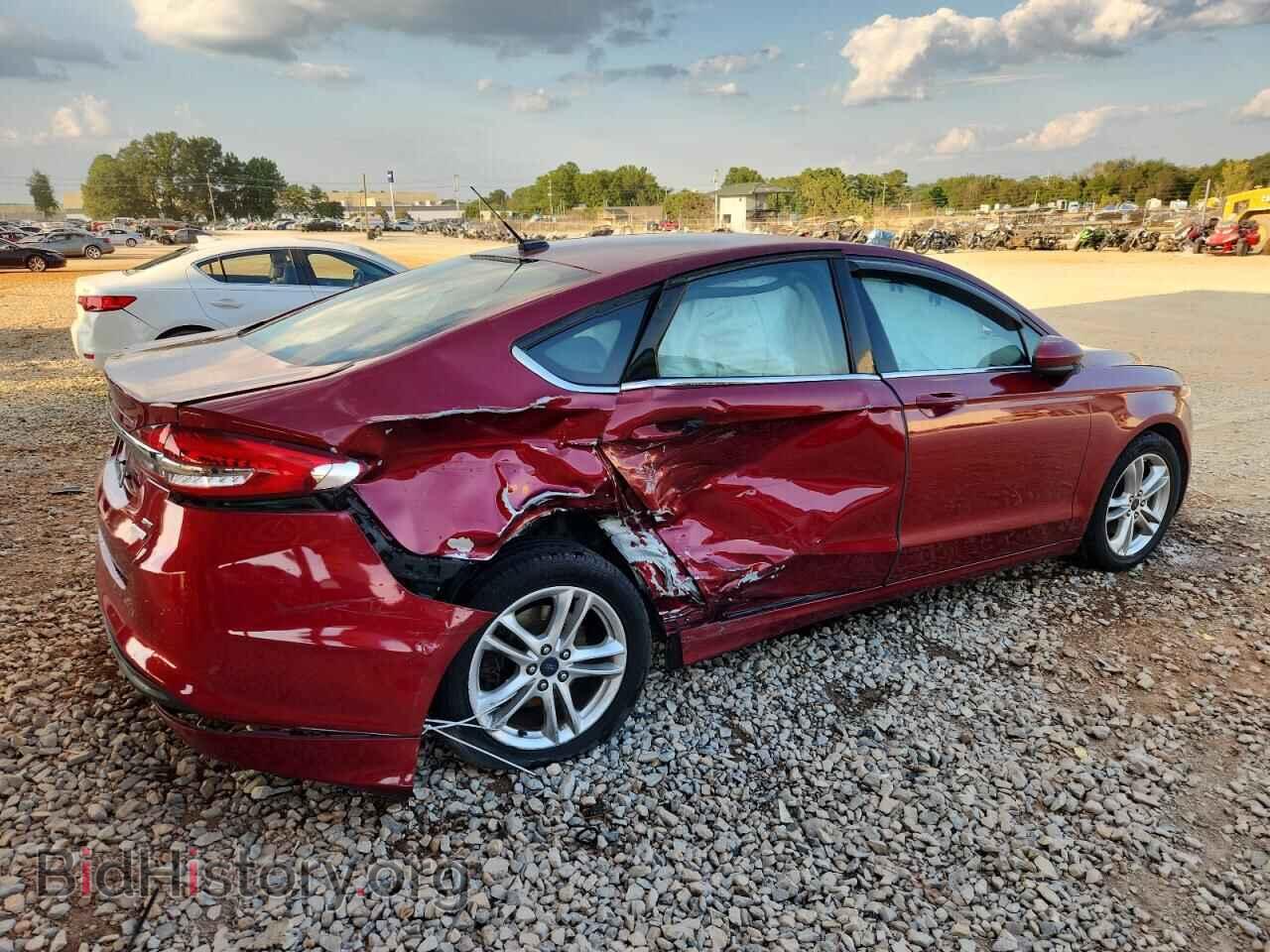 2018 FORD FUSION - VIN: 3FA6P0HD8JR199738 - Фото 3