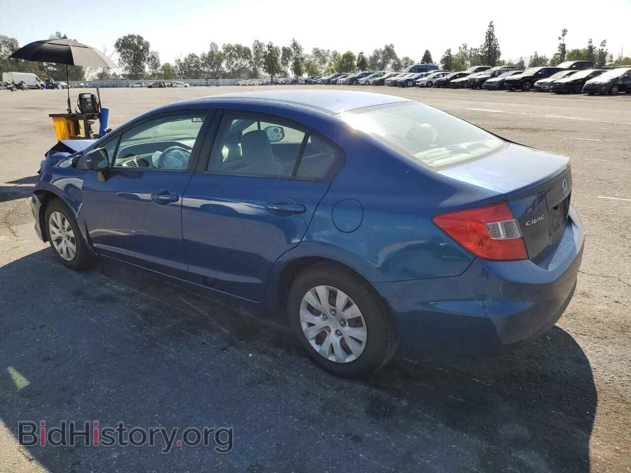 2012 HONDA CIVIC - VIN: 19XFB2F59CE300490 - Фото 2