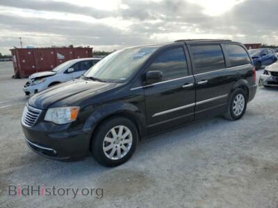 2014 Chrysler MINIVAN Touring, black — VIN 2C4RC1BGXER469317, Copart