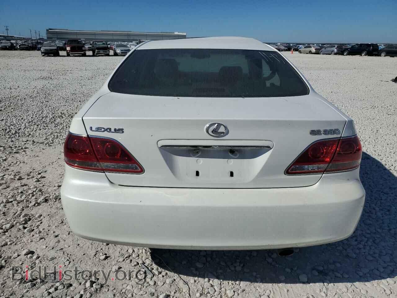 2005 LEXUS ES330 - VIN: JTHBA30G155112626 - Фото 6