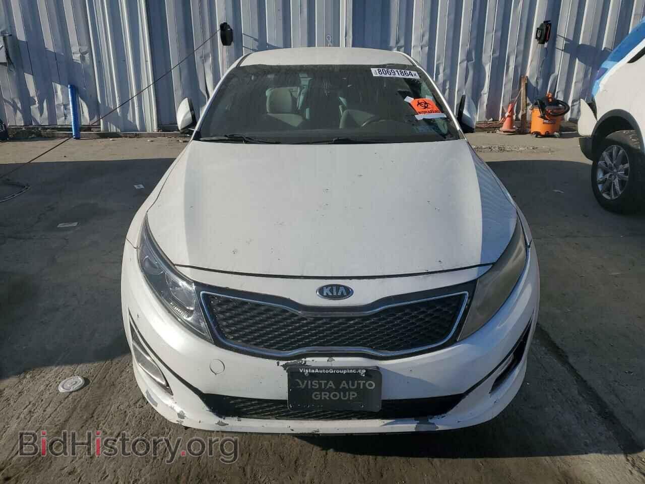 2015 KIA OPTIMA - VIN: KNAGM4A70F5612908 - Фото 5