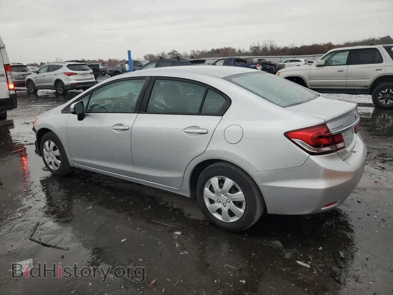 2014 HONDA CIVIC - VIN: 2HGFB2F51EH527116 - Фото 2