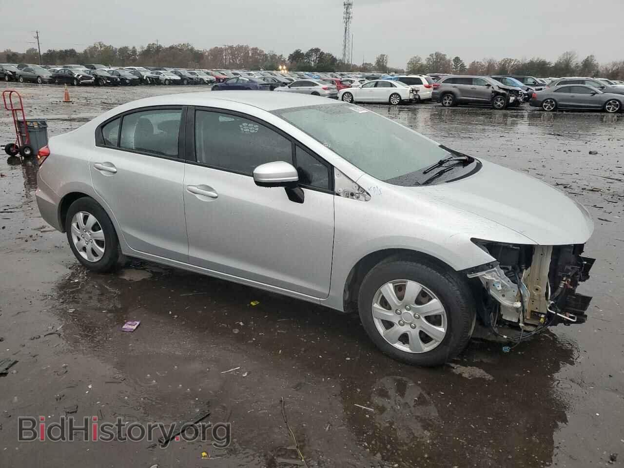 2014 HONDA CIVIC - VIN: 2HGFB2F51EH527116 - Фото 4