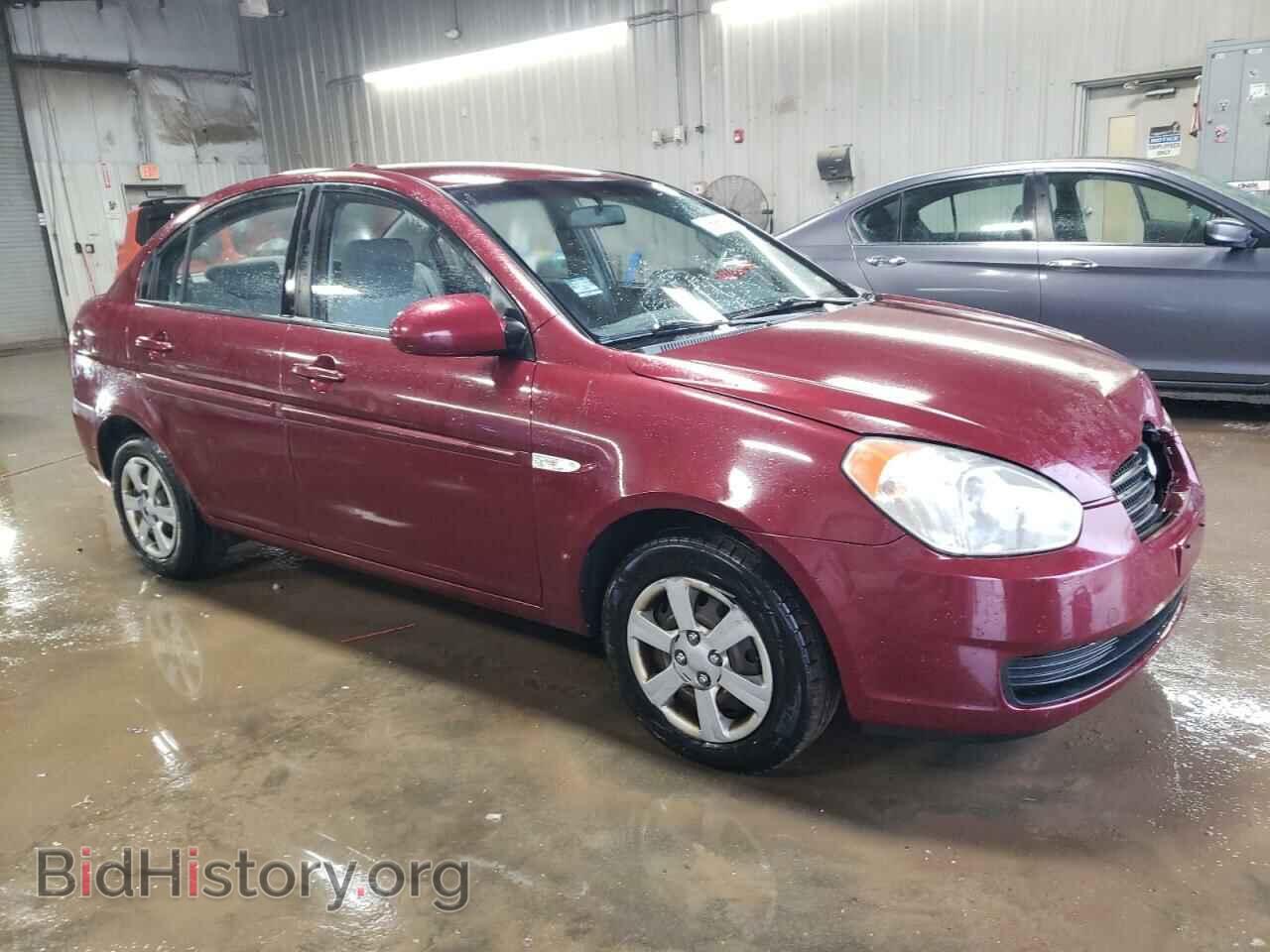 2007 HYUNDAI ACCENT - VIN: KMHCN46C07U117177 - Фото 4