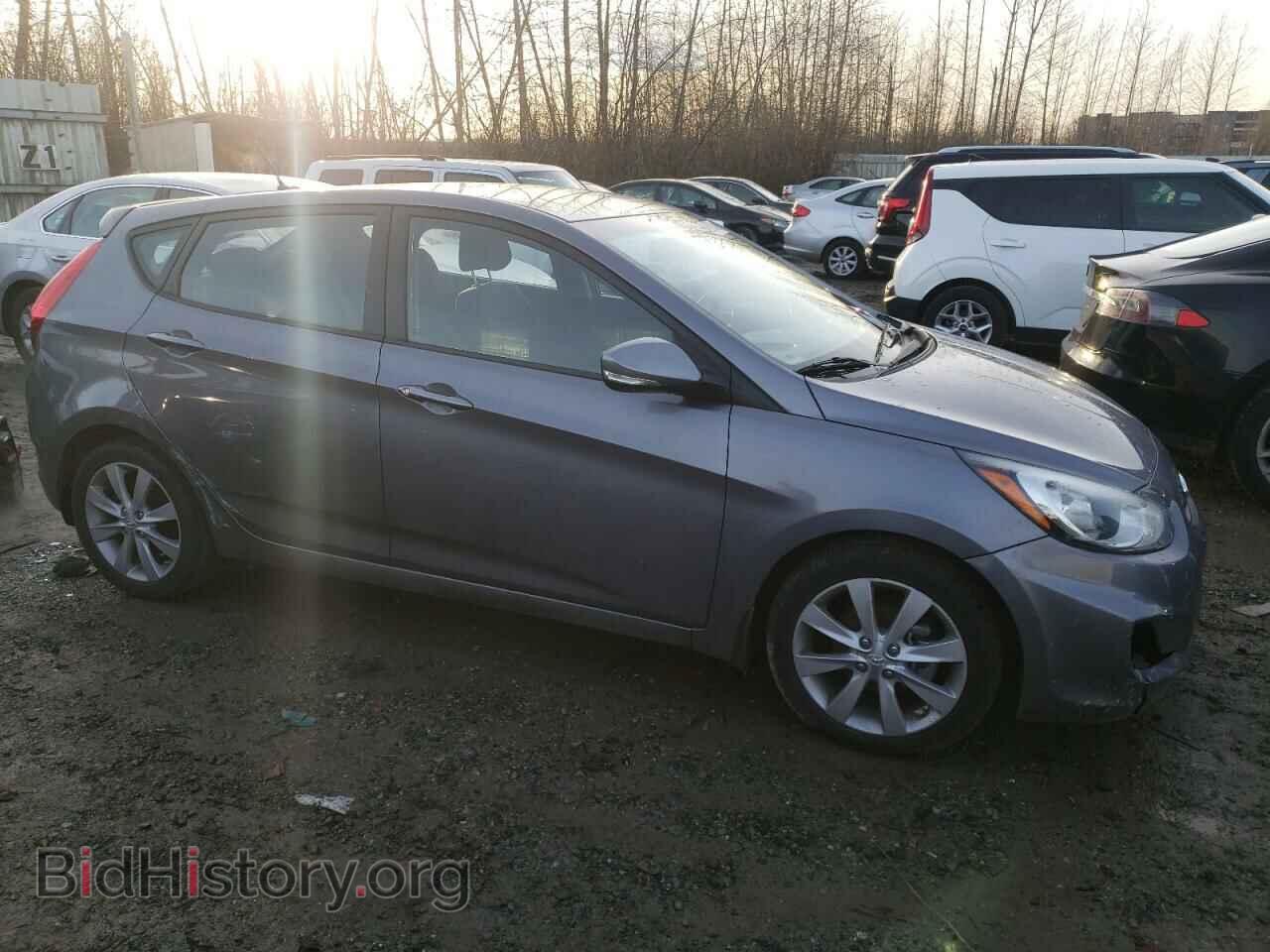 2013 HYUNDAI ACCENT - VIN: KMHCU5AEXDU131116 - Фото 4