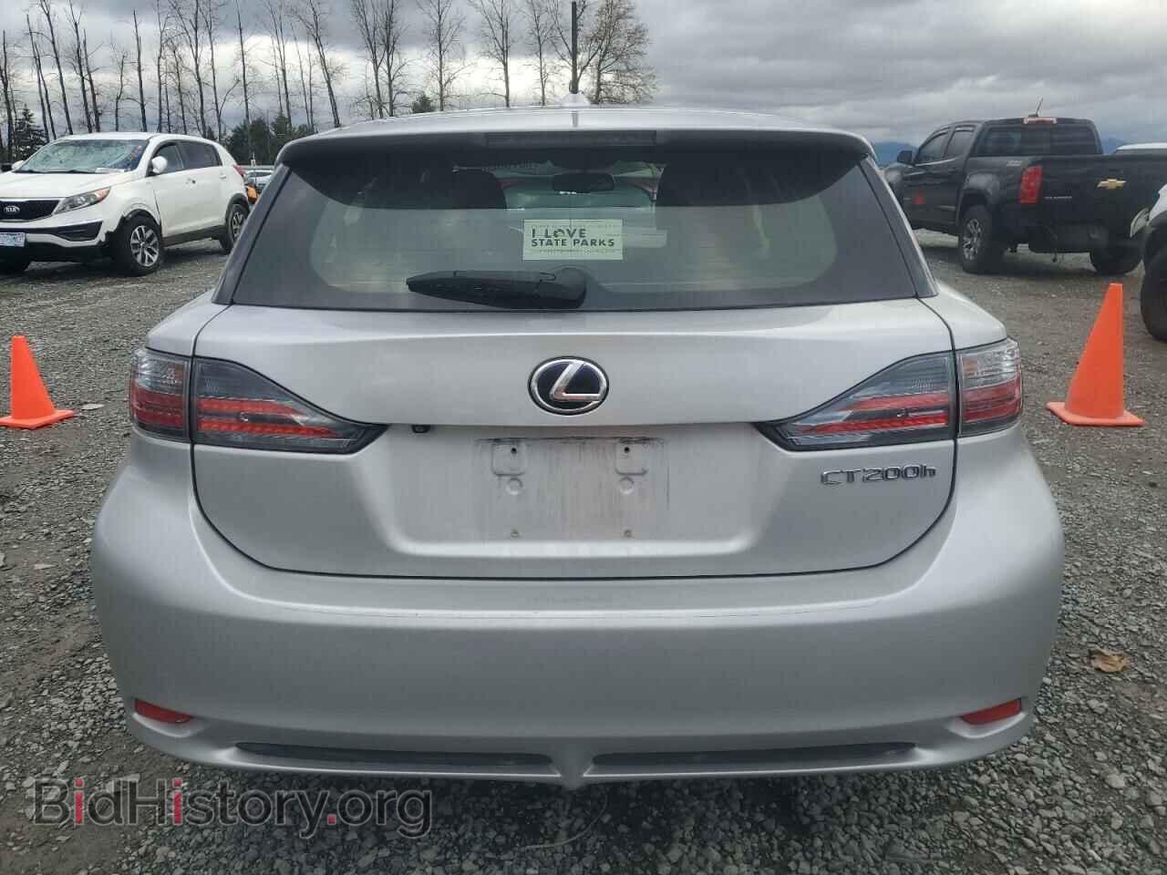 2012 LEXUS CT 200 - VIN: JTHKD5BH7C2122522 - Фото 6
