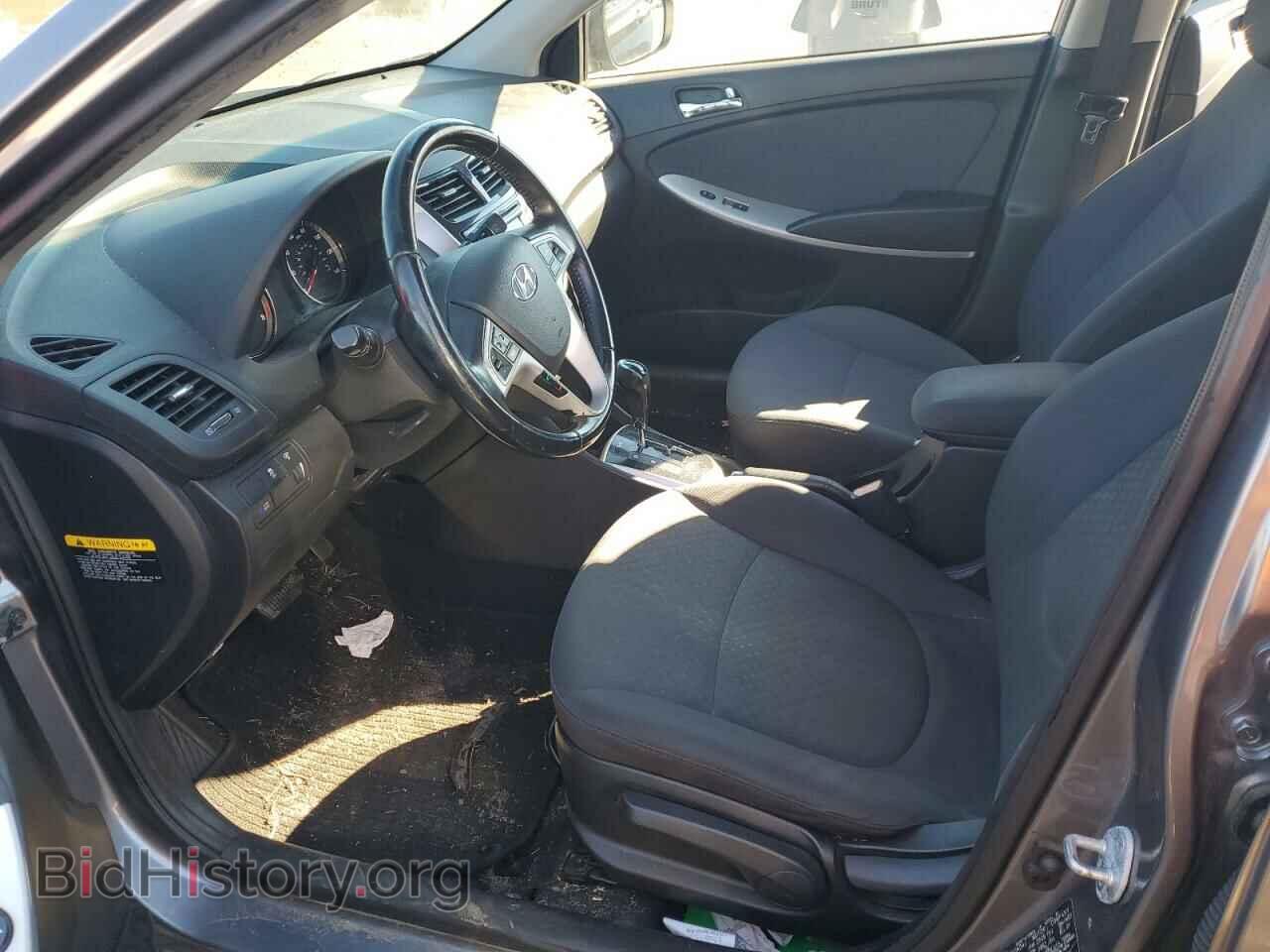 2014 HYUNDAI ACCENT - VIN: KMHCU5AE7EU166200 - Фото 7