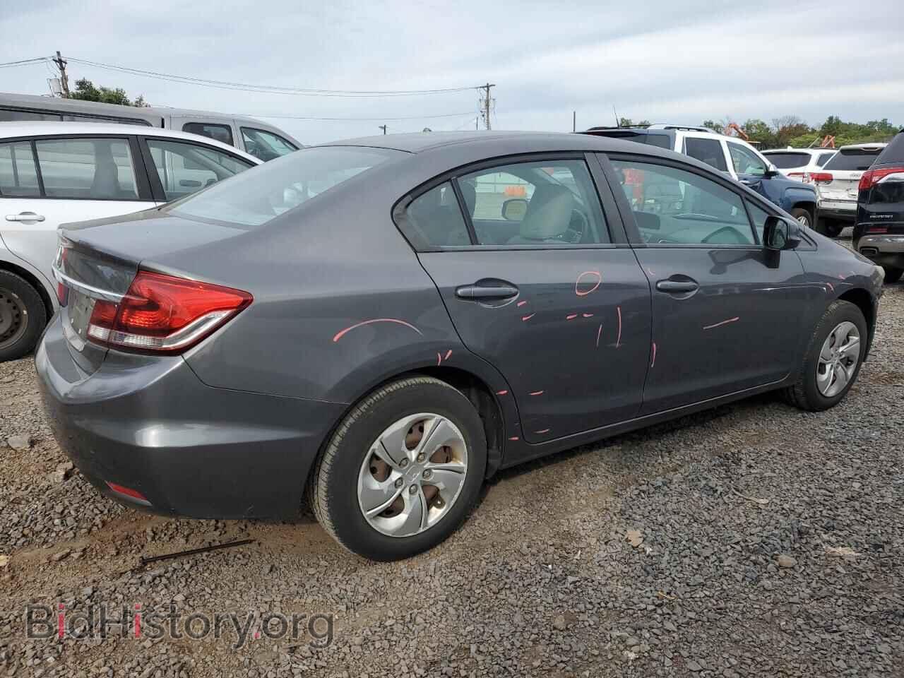 2013 HONDA CIVIC - VIN: 2HGFB2F54DH594811 - Фото 3