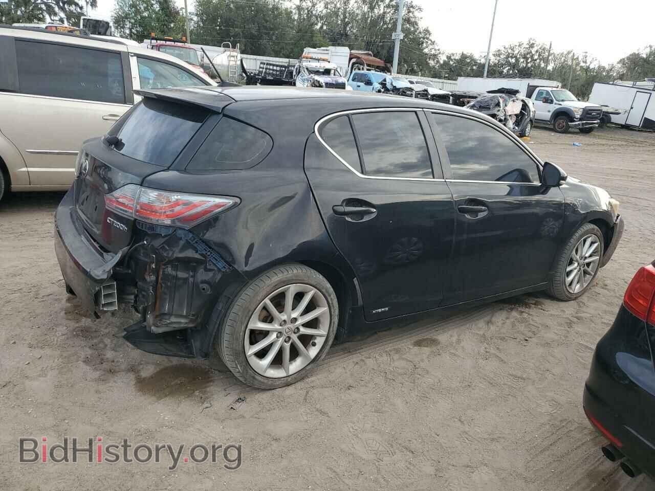 2011 LEXUS CT 200 - VIN: JTHKD5BH7B2032933 - Фото 3
