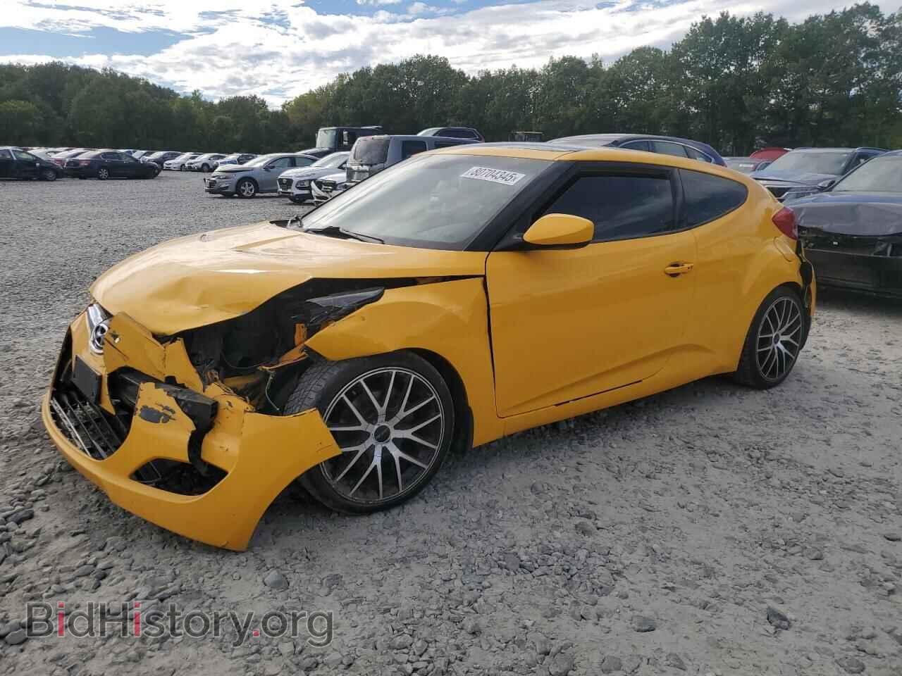 Photo KMHTC6AD2CU072352 - HYUNDAI VELOSTER 2012