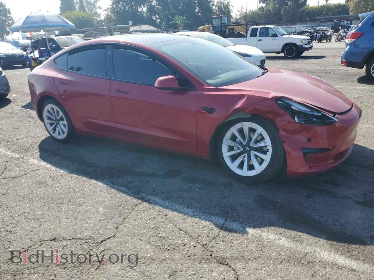 2022 TESLA MODEL 3 - VIN: 5YJ3E1EA2NF212574 - Фото 4