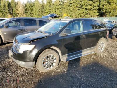 2008 Ford EDGE Limited, черный — VIN 2FMDK49C88BA60727, Copart