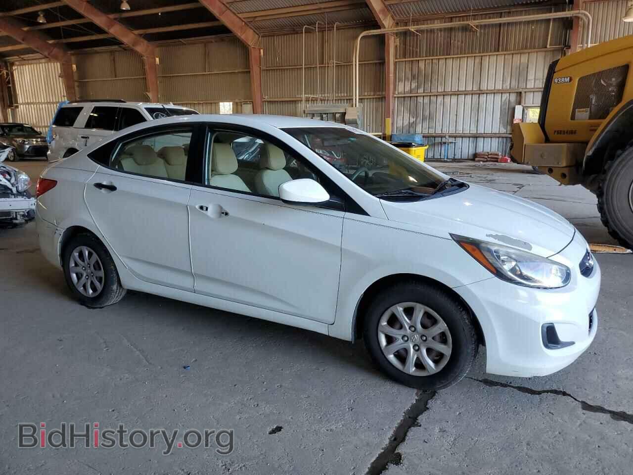 2012 HYUNDAI ACCENT - VIN: KMHCT4AE1CU077765 - Фото 4