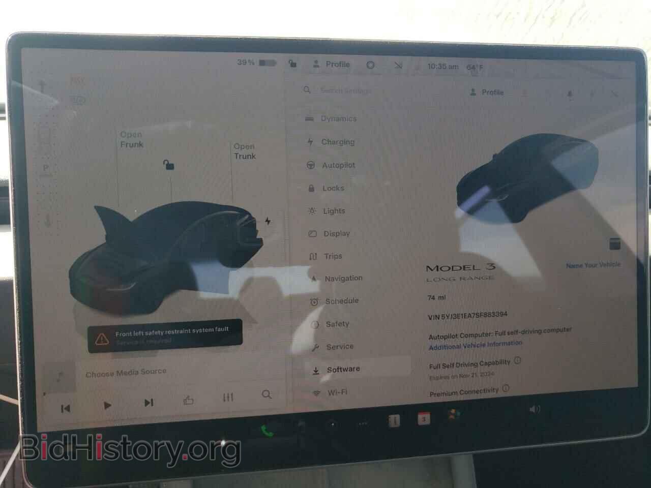 2025 TESLA MODEL 3 - VIN: 5YJ3E1EA7SF883394 - Photo 9